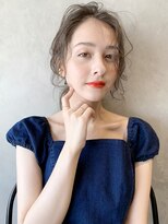 アイティー バイ アルバム 浦和店(IT by ALBUM)&nbsp;おくれ毛ロング顔周りレイヤー前髪カット_47939