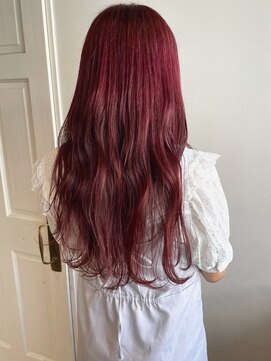 グリーン 渋谷(green) 【MIO】ブリーチなしチェリーレッド