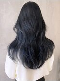 ブルーブラック_ショコラベージュボブルフベビーバング_ba346341