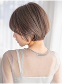 シンプル愛され丸みショートボブ 3学芸大学