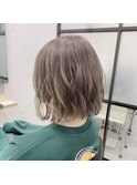ゆったりボブ×ホワイトベージュ×渡辺俊弥【梅田】