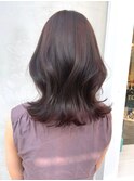 20代30代40代◎韓国ヘアー顔周りレイヤー青髪似合わせカットロブ