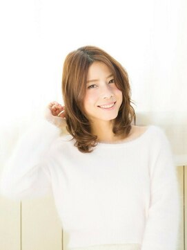 アリエス美容室南富山店 【Aries南富山/富山市】☆「伸ばしかけ」ふわカールレディ☆