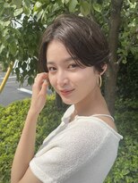 スミス 秋葉原(Smith)&nbsp;ハンサムショート/オリーブカラー/小顔カット