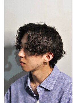 ヒロギンザ 青山店(HIRO GINZA) かき上げニュアンスマッシュサイドパート韓国マッシュフェード