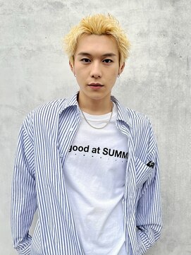 ロカ 表参道(loka) メンズ/スパイキーショート[表参道/髪質改善/ハイライト]