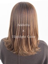サラジュ 仁川店(SARAJU)&nbsp;デザインカラー　アディクシー×立体感ハイライトカラー