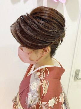 ブリエ(briller) MANAMI/夜会巻/和装