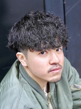 メイン(MENIN) 波巻きスパイラルパーマ×マッシュ*［相模大野/町田駅/メンズ］