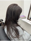 ロングヘア/ピンク/カット