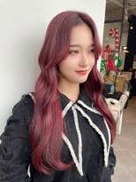 アリスバイブランニューリブ 難波店(ALICE by Brandnew×LIV)&nbsp;韓国ヘアくびれヘアレイヤーロング