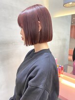 ロンドポレール 北千住(Lond polaire)&nbsp;【伊勢】ボブ×ピンクベージュ