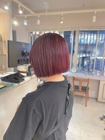 キャンバス バイ ネオリーブ 横浜西口(Canvas by neo.)&nbsp;暖色系カラー ブリーチあり レッド 赤髪 sn