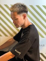 バーバーバー アカバネ(BARBER-BAR AKABANE)&nbsp;クルーカット×ハイトーンカラー×フェード バーバー#3
