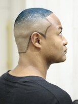 ヨシザワインク プレミアム 横浜 桜木町店(YOSHIZAWA Inc. PREMIUM)&nbsp;一本筆ラインふちどりフェードワイルドメンズデザインボウズ