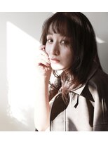 メノン(Menon) イメチェンカット　レイヤーロング　斜めバング デジタルパーマ
