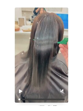 ティンク 札幌駅前店(Tink) 透明感シアトネカラー×髪質改善メテオ