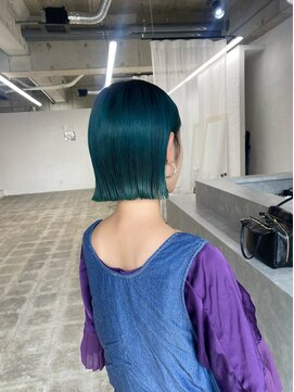 スーパーシーン(SUPER SCENE) 宜野湾#ブリーチカラー#レイヤーカット#インナーカラー#レイヤー