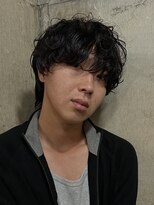 ヘアカロン 熊本本店(Hair CALON)&nbsp;メンズカットパーマニュアンスマッシュウルフ熊本下通