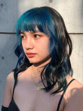 ロンド ルージュ 銀座店(Lond rouge) ツートンカラー　レイヤーカット