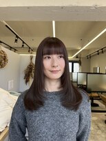 リジー(Litzy) 透明感グレージュカラー　木寺　樹莉