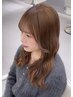 【YURI限定】似合わせ前髪カット＋艶カラー￥8240