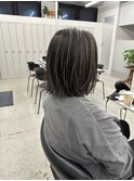 ハイライトバレイヤージュダブルカラーケアブリーチ30代40代50代