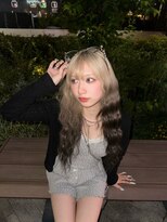 ロテ 名古屋 名駅店(Lote.)&nbsp;ホワイトグレージュ/デジタルパーマ/チェリーブラウン/名古屋