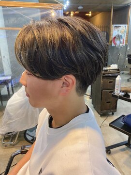 クレメント サロン ブル(Clement Salon Bull) 【松戸BULL】メンズセンターパート×ハイライトカラー