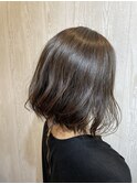 透明感のあるエアリーウェーブ×グレーアッシュ♪【妙典店】