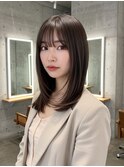 清澄白河/髪質改善/酸性ストレート/縮毛矯正/韓国/顔周り