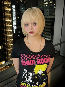 キイ ギンザ(k.e.y GINZA) ブロンドボブ