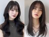 似合わせカット+シャンプー+ブロー(コテ巻き可能)