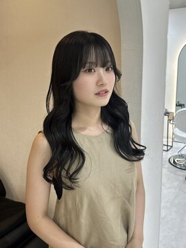 ジーナ 博多筑紫口(Zina) 【KANA】地毛風カラー×韓国ヘア