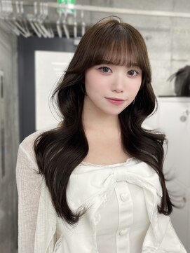 エヌアイ オモテサンドウ(ni omotesando) 前髪カット/ぱっつん前髪/顔周りカット 上野