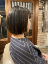 テントヘアー(tent hair)&nbsp;大人ボブ