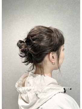 シュエット(Chouette) グレージュカラー/ボブアレンジ