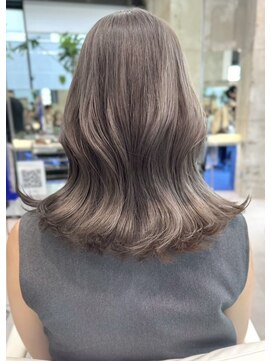 サンクマーケット 渋谷(cinq MARKET) 渋谷ミディアムボブオリーブベージュオリーブブラウンカラー過酷