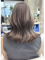 サンクマーケット 渋谷(cinq MARKET) 渋谷ミディアムボブオリーブベージュオリーブブラウンカラー過酷