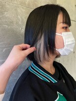 ガルボ ヘアー(garbo hair) 艶髪 ハイトーンカラーインナーカラー