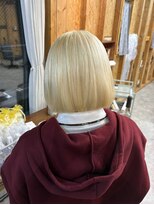アフターニュース 新潟(afternews)&nbsp;ミルクテブロンド/ダブルカラー/ケアブリーチ/髪質改善/新潟