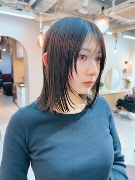 ロウバイレボ 柏(lou by revo) ミディアム/韓国風/レイヤーカット/顔回りカット/柏駅