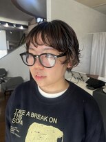 ビビバイマグ(bivi by Mag) ショート×ニュアンスパーマ