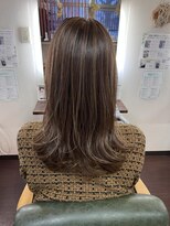 グランツヘアー(Glanz hair) オリーブベージュハイライト