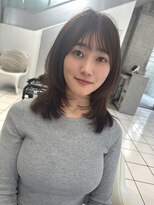 エミュ 表参道 青山(emu)&nbsp;くびれミディアムハッシュレイヤー表参道
