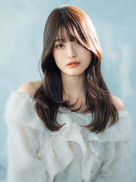 デバイス バイ フレイムス 越谷(DEVICE by Frames) 大人可愛い波巻きウェーブ20代30代40代前髪あり濡れ髪ボブ南越谷