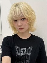 アイトーキョーエス 渋谷(AI TOKYO S)&nbsp;ウルフボブ/ウルフカット/レイヤーボブ/シャギー/ブリーチ