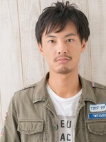 メンズヘア ビーセカンド 草加店(MENS HAIR B-2) 30代40代くせ毛風ダウンバング伸ばしかけ暗髪メンズカットa1草加