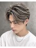 【Men's】メンズカット+ケアカラー+ハイライト [新宿駅/メンズパーマ]