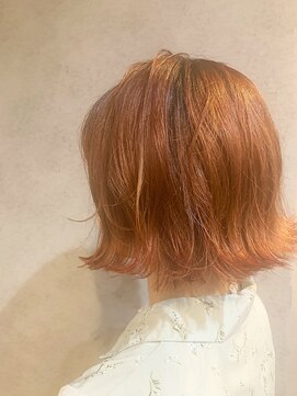 ヘアサロンエム 川越(HAIR SALON M) 外ハネボブ/アッシュブラウン/ネオウルフ/デザインカラー